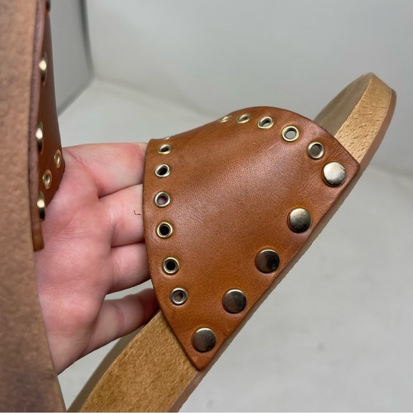 ISABEL MARANT Jaso embellished leather wooden slides sz 36 US 5 - Picture 8 of 12